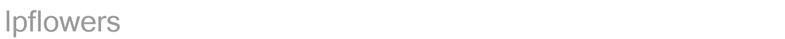 LP Flowers 1 font preview