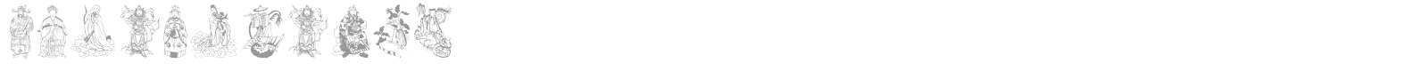 Mythos China font preview