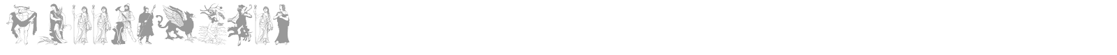 Greek Mythes font preview